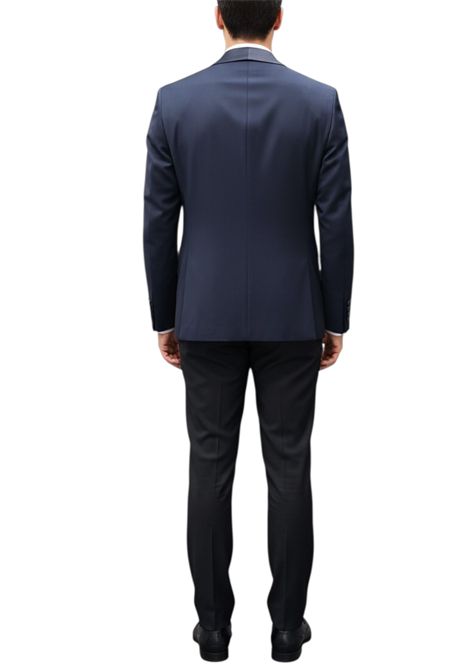 Abito doppiopetto collo sciallato MARCEL MOREL | Abiti | AB0482BLU